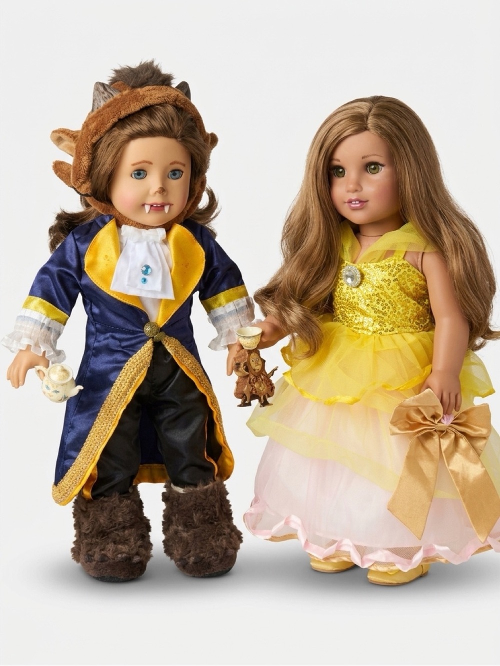 American Girl Dolls Ooak inspired by Beauty & Beast